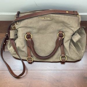 Miu Miu Vitello Medium Bow Satchel